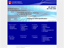 Tablet Screenshot of citech.edu.sg